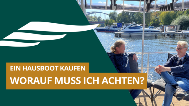 Ein Hausboot kaufen: Worauf muss ich achten?